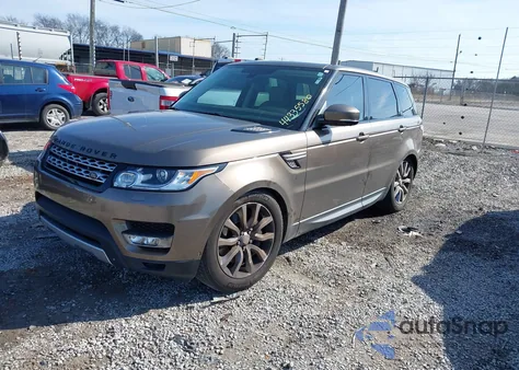2014 Land Rover Range Rover Sport 5.0L V8 Supercharged z USA, uszkodzony, nr VIN SALWR2EF1EA335772